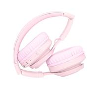 Yanmis Auriculares Inalámbricos para Niños con Luces LED, Auriculares Infantiles Plegables Bluetooth 5.0 con Micrófono, Estéreo Limitados con Volumen de 85 DB para Llamadas Manos Libres Seguras,