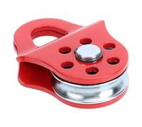 Yanmis Bloque de Arranque de Cabrestante de 3 Toneladas, Polea de Gancho Giratorio de Acero Resistente con Ajuste Engrasable para Camión, Tractor, ATV, UTV, Rescate Todoterreno