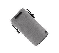 Yanmis Bolsa de Almacenamiento Impermeable para Cámara DSLR Funda Protectora Liviana para Lentes Batería Tarjetas de Memoria Portátil para Viajes Actividades Al Aire Libre Tela Oxford Negro (Gray)