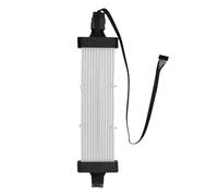 Yanmis Cable ARGB PSU Tiras LED de 5 V para Placa Base de PC Extensión de Fuente de Alimentación Línea de Neón Decoración de Caja de Computadora con Efecto de Luz de Meteorito y 120 Cuentas LED de