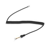 Yanmis Cable de Micrófono de 6 Pines, Línea Alámbrica para Altavoz MH-48 de Radio de Coche YAESU FT-7900R FT-8900R