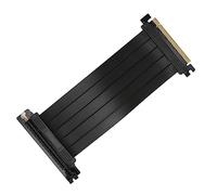 Yanmis Cable Elevador PCIe 3.0 16x Blindado, Cable de Extensión GPU de 90 Grados, Extensor Flexible de Alta Velocidad para RTX2060 RX570, Más de 32 GB/s de Señal sin Pérdidas con Carril Separado