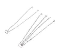 Yanmis Cadena de Elevación Modelo 1/50 con Gancho Doble y Cuatro para Orugas y Camiones RC, Accesorio de Metal Premium (18 cm)