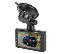 Yanmis Cámara de Tablero 4K, Grabación Dual Delantera y Trasera Pantalla de 3.0 Pulgadas Control de Aplicación WiFi 2.4G Sensor G Detección de Colisión Grabación en Bucle, con Soporte