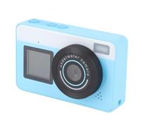 Yanmis Cámara Subacuática, IP68 a Prueba de Lluvia 48MP 18X Zoom Cámara de Vídeo Subacuática de Doble Pantalla, con Pantallas Delanteras Traseras para Buceo y Snorkel (Blue)