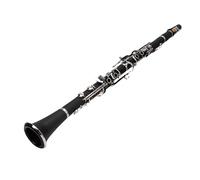 Yanmis Clarinete con Llave G Profesional 17 Teclas Plásticos de Ingeniería Instrumento de Viento de Madera con Diseño Ergonómico Amplio de Frecuencia Tubo de Regulación Dual para Adultos Niños