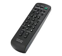 Yanmis Control Remoto de Repuesto para HiFi, Operación Simple ABS Duradero Negro Control Remoto de Larga Vida útil para RDHGTK37IP FSTGTK17IP GTKX1BT, No Necesita Programación
