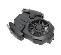Yanmis Controlador de Juegos Móvil AK03 con Ventilador de Refrigeración, Luz RGB, Viento de 3 Velocidades, Batería de Larga Duración, Radiador de Juegos Portátil Plegable para Teléfono, Joystick con