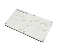 Yanmis Controlador Mini Stick Hot Swap para PC RP2040 GP2040 CE Fighting Stick Box con Interruptor Mecánico Cherry MX Modo SOCD y Conmutación de Modo de Dirección, Entrada Múltiple