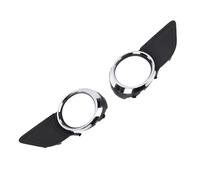 Yanmis Cubierta de Bisel de Lámpara Antiniebla Cromada, Ajuste Protector para 2011-2017, 1 par de Material Resistente