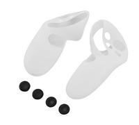 Yanmis Cubierta de Silicona para Controlador VR para Meta 3, Protección Mejorada, Agarre Cómodo, Ajuste Preciso, Antideslizante, Higiene Mejorada, Accesorios VR para Cubierta de Controlador 3