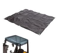 Yanmis Cubierta Superior de la Carretilla Elevadora, 53x45in Universal Fork Truck Sunshade Top Top -Water Proof 50% Transparente PVC Tarklifts Cubierta del Techo