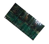 Yanmis Decoración de Fondo para Pecera, Papel Tapiz Autoadhesivo con Patrón de Reflejo de Lago de PVC Duradero, Pegatina para Amantes del Acuario (61 * 41CM)