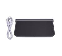 Yanmis Desinfectante UV para Teléfonos Móviles, Caja Limpiadora de Teléfonos Móviles con Cargador Inalámbrico Rápido de 15 W para Inteligentes de hasta 7 Pulgadas (Black)