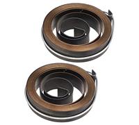 Yanmis Drill Press Quill Return Spring Kit Material de Acero de Resorte Ligero para la Bobina de la Correa de Asiento Fácil