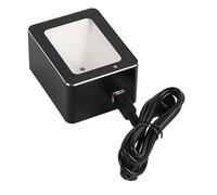 Yanmis Escáner de Código de Barras de Escritorio 2D 1D, Lector de Código de Barras USB Automático Manos Libres, Procesamiento de Imágenes CMOS Omnidireccional, Escáner de QR de 360° para Inventario