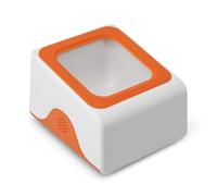 Yanmis Escáner de Código de Barras de Escritorio, Luz de Llenado Automático de Instrucción de Voz con Sensor CMOS, con Interfaz USB RS232, para Tiendas, Supermercados, Restaurantes