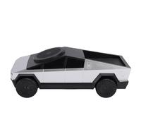 Yanmis Estación de Carga Inalámbrica 3 en 1, Cargador Giratorio para Modelo de Coche con 3 Puertos con Cable y Luz Ambiental para Auriculares con Reloj de Teléfono iOS SAMS (Silver)