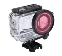 Yanmis Estuche de Buceo Impermeable de 196 Pies para Go 3 y Go 3S, Carcasa Protectora Subacuática con Soporte, Alta Transmitancia de Luz, Instalación Rápida y Diseño de Alto Sellado, para Cámara de