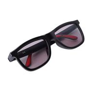 Yanmis Gafas Inteligentes AI, Lentes Electrocrómicas Táctiles con Sonido Envolvente 3D, Gafas Bluetooth Anti Luz Azul para Hombres y Mujeres, con Lentes Fotocromáticas y Carga Magnética (Rojo)