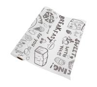 Yanmis Hojas de Papel Pergamino para Hornear, Pergamino Antiadherente a Prueba de Grasa, Papel para Envolver Alimentos para Freír Horno Cocina Hornear Cocinar (WHITE)