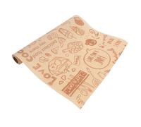 Yanmis Hojas de Papel Pergamino para Hornear, Pergamino Antiadherente a Prueba de Grasa, Papel para Envolver Alimentos para Freír Horno Cocina Hornear Cocinar (BROWN)