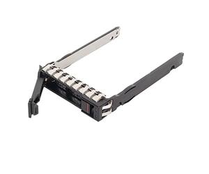 Yanmis Jaula Convertidora de Bandeja de Disco Duro SAS para HPE ProLiant DL385 Gen10 Plus V2, Soporte Adaptador de Disco Duro SASHot Swap de 2,5 Pulgadas, Bandeja de Metal ABS HDD con Tornillos, Fácil