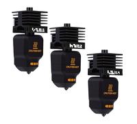 Yanmis Juego de 3 Piezas de Repuesto Hotend para Impresora 3D P2S H2D H2S H2C, Boquilla Hotend y Cubierta de Silicona para Impresión de Alta Velocidad