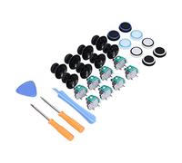 Yanmis Kit de Joystick Analógico para Controlador One, Paquete de 8 Joystick de Repuesto con Empuñaduras de Silicona para Pulgar, Diseño de Textura Antideslizante, Fix Stick Drift, Compatible con
