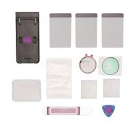 Yanmis Kit de Reemplazo de Pantalla 44 Mm R870 R875, Vidrio Templado Premium, Herramientas de Instalación Profesionales, Reemplazo de Vidrio Exterior Dañado