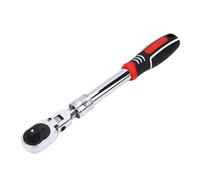 Yanmis Llave de trinquete extensible de 3/8 pulgadas, llave de trinquete de liberación rápida de 72 dientes con mango cómodo y eje telescópico con bloqueo, longitud de 11,2 a 14,6