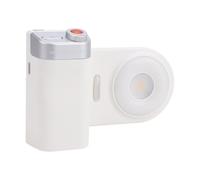 Yanmis Luz de Relleno Magnética para Selfies con Mango Ergonómico, Batería Integrada de 1200 MAh, Luz de Flash de Modo Dual, Linterna Portátil para Fotografía de Transmisión en Vivo de