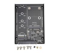 Yanmis M.2 NGFF MSATA SSD Cinebulo, Que Admite Tanto M.2 NGFF Key B y MSATA Interfaces Converter Adaptador de la Tarjeta Adaptadora para 7, 8, 10, 11, 2003, para, para OS X