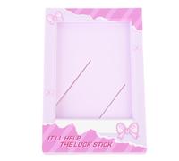 Yanmis Marco de Película Pequeño, Marco de Fotos de 3 Pulgadas con Cubierta Protectora Transparente Actualizada, Marco de Fotos Instantáneo para Mini, Mini Marco Magnético de Nevera para (Purple)