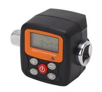 Yanmis Medidor de Torsión Digital 1/2 Probador de Torsión Industrial de 10,2-340 N.m con Retroiluminación, Alarma y Conversión de Cuatro Unidades para Llave de Trinquete, Barra Curvada