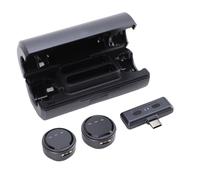 Yanmis Micrófono Lavalier Inalámbrico, Micrófono de Solapa con Reducción de Ruido Avanzada y Reverberación Incorporada para Transmisión en Vivo, Grabación de Videos Cortos Al Aire