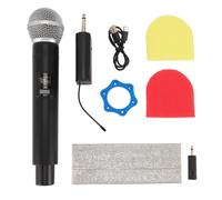 Yanmis Micrófonos Inalámbricos, Micrófono Dinámico Inalámbrico Recargable de Metal VHF, Micrófono Inalámbrico Profesional de Alcance de 328 Pies para Actuaciones en Escenario de Karaoke