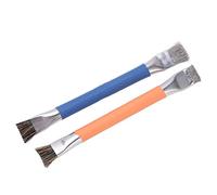 Yanmis Mini Cepillo de Placa Base de Limpieza de ángulos Múltiples, Procesamiento de Precisión, Agarre Cómodo, para Componentes Electrónicos [2 Piezas de Placa Base]