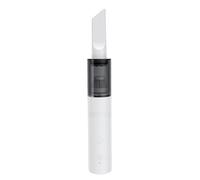 Yanmis Mini Molinillo de café Aspirador de Mano Inalámbrico Recargable Cepillo Suave Limpiador de Polvo de café para Viajes en Casa Portátil de Succión Fuerte (White)