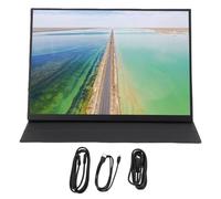 Yanmis Monitor Portátil, 12.3in 1080p 120Hz Monitor de Laptop SRGB Completo, HDMI, USB C, Conector para Auriculares de 3.5 Mm, Pantalla Portátil de Pantalla Incorporada y Altavoces