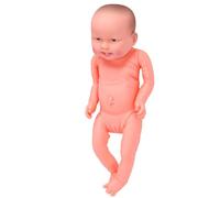 Yanmis Muñeca de Entrenamiento Realista para Recién Nacido, maniquí de bebé para Práctica de Enfermería, Modelo Infantil Educativo de Plástico Suave de 50cm con Articulaciones Articuladas (Chica)