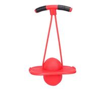 Yanmis Pelota Que Rebota con Bomba de, Divertida Pelota de Juguete para Salto Alto, Fomenta el Juego Activo para Niños Mayores de 5 Años, Plástico Duradero para Actividades Al Aire (Rojo)
