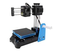 Yanmis Pequeña Impresora 3D, Máquina de Impresión Compacta Portátil de Calentamiento Rápido con Plataforma Magnética Desmontable para Entusiastas de la Educación en el Hogar y (Black)