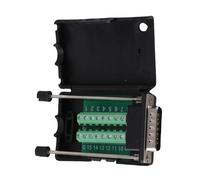 Yanmis Placa de Ruptura del Conector DB15 sin Soldadura con Terminal Masculino Estándar, Excelente Conductividad, para Mantenimiento y Reparación, Adecuado para Alambre de 19awg