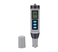 Yanmis Probador de Calidad del Agua 8 en 1 TDS EC PH Temp ORP S.G CL Sal Multifuncional LCD Medidor de Salinidad Pluma para Piscina Hidropónica de Agua Salada