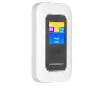 Yanmis Punto de Acceso WiFi Móvil 4G LTE, Enrutador WiFi Portátil con Ranura para Tarjeta SIM para Viajes, Admite 10 Usuarios, Velocidad de Descarga de 150 Mbps, Bandas de Frecuencia