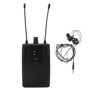 Yanmis Receptor Inalámbrico de Monitor de Oído, Salida Estéreo de 3,5 Mm, Monitorización de Oído con Transmisor y Receptor con Clip para Ensayo de Banda, Estudio, Actuaciones en E