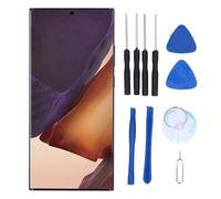 Yanmis Reemplazo de Pantalla para Note20 Ultra 5G, Conjunto de Digitalizador de Pantalla Táctil LED Orgánico con Marco y Herramientas, Kit de Reparación de Pantalla de Teléfono