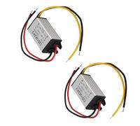 Yanmis Regulador de Voltaje de 24 V A 12 V Convertidor de CC de 24 A 12 1 A Reductor IP68 A Prueba de Agua, Protección contra Sobrecalentamiento de Cortocircuito de Sobrecarga, Aleación de Aluminio,