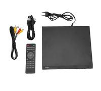 Yanmis Reproductor de DVD HDMI para TV, Reproductor de CD/DVD para Todas Las Regiones para TV Estéreo Doméstico, con Reproducción de MP3, Control Remoto, Entrada de Micrófono de 6,5 (Enchufe de la UE)